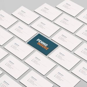 Business Card Design for Penno Insure