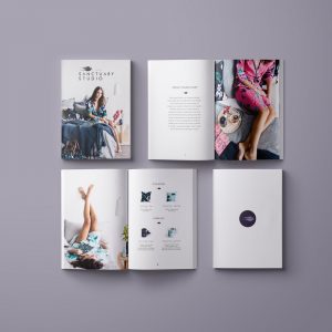 Product Catalogue Design for Sanctuary Studio