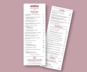 Windsor Deli Menu