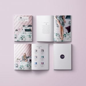 Product Catalogue Design for Sanctuary Studio